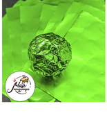 Фото Фольга оберточная для конфет Зеленая 10*10см-100 шт