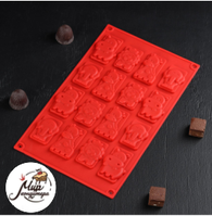 Фото форма для льда и шоколада 16 ячеек "Животные"