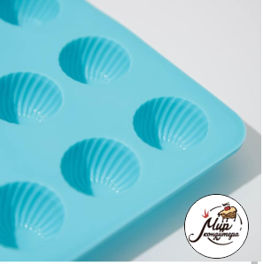 Форма для льда и шоколада 21×10 см «Шарики», 15 ячеек (d=2,8 см), цвет МИКС