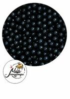 Фото Кондитерская посыпка шарики 4 мм, чёрный, 50 г