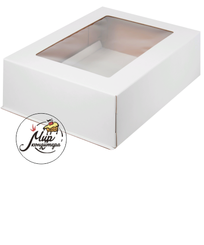 Коробка для торта 400*300*120 с окном