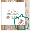 Трафарет+форма "Halloween Party"