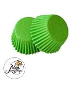 Фото Капсулы бумажные для конфет Зеленые RBR80 35*23 мм, 1 шт