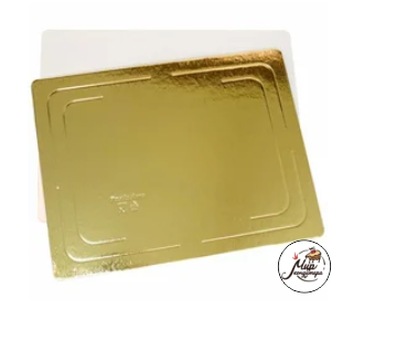 Подложка D 300*400 усиленная золото  (3,2 мм) Pasticcere