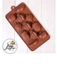Форма силиконовая для шоколада "Мультифрукт"