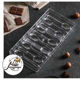 Фото Форма для шоколада 27,5×13,5 см "Ложки", 10 ячеек