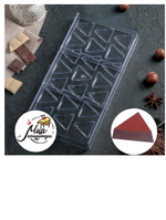 Фото Форма для шоколада 33×16 см "Треугольник", 21 ячейка