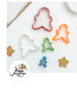 Фото Набор форм для печенья "Человечек", 5 шт, цвет МИКС