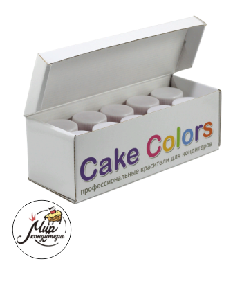 Набор жирорастворимых красителей Cake colors 10 цветов