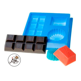 Пластиковая форма  "Шоколад"