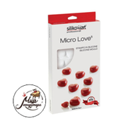 Фото Силиконовая форма Silikomart сердечки микро 35*5 Micro Love