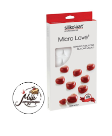 Силиконовая форма Silikomart сердечки микро 35*5 Micro Love