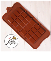 Фото Форма силиконовая для шоколада "Шоколадная плитка"