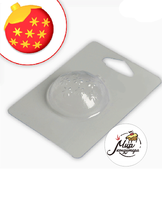 Фото Пластиковая форма для мыла «Ёлочный шар» 5.8х6 см