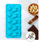 Фото Форма для льда и кондитерских украшений Доляна «Подводный мир», 21×10×1 см, 15 ячеек, цвет МИКС