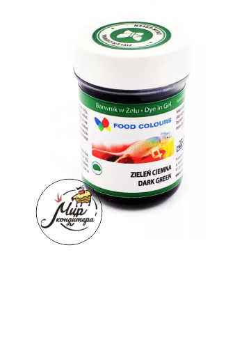 Краситель Food Colours, Dark Green 35 гр.