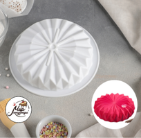 Фото Форма для муссовых десертов и выпечки  «Оригами», 18,5×18,5 см, цвет белый