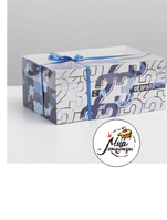 Фото Коробка для капкейков с PVC крышкой «23 февраля», 23 × 16 × 10 см
