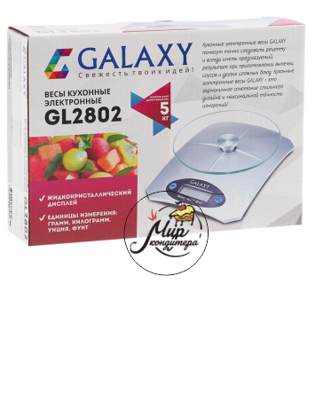 Весы кухонные электронные Galaxy GL 2802, до 5 кг