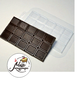 Форма для шоколада "Плитка Полосатик-2" пластик