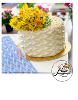 Фото Пластиковая 3D форма для украшения торта "Дизайн №5"