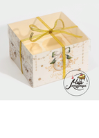 Фото Коробка для капкейка «Бело-золотой », 16 × 16 × 10 см