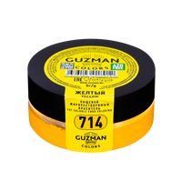 Фото 714 Желтый — жирорастворимый краситель GUZMAN — 5г