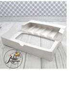 Фото Коробка под пирожное Эскимо 33,6*16*5,5 см с окном