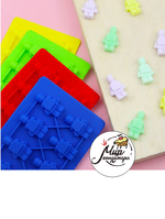 Фото Форма силиконовая для шоколада 8 яч "Лего человечки"