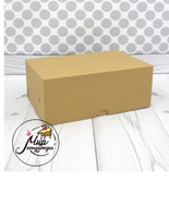 Фото Коробка 6 капкейков с окошком Крафт, 25*17*10 см