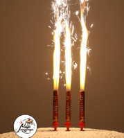 Фото Набор тортовых свечей "Праздничные фонтаны. С Новым Годом" 12,5 см