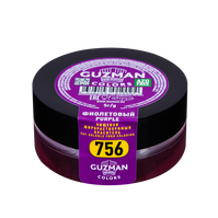 Фото 756 Фиолетовый — жирорастворимый краситель GUZMAN — 5г
