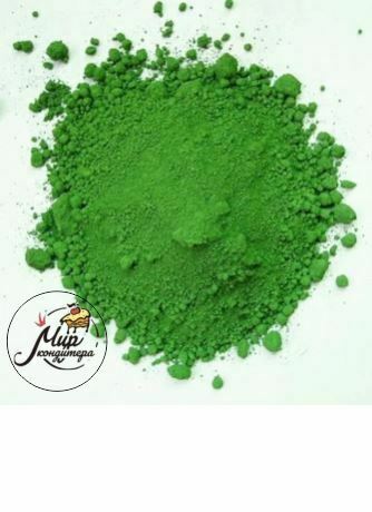 Краситель сухой, лак (зеленый), Индия 30 гр