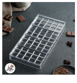 Поликарбонатная форма "Шоколад плитка"
