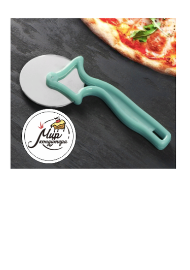 Нож для пиццы и теста 16 см, микс