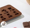 Форма для льда и шоколада «Шахматы», 20,6×8,8 см, 16 ячеек, цвет шоколадный