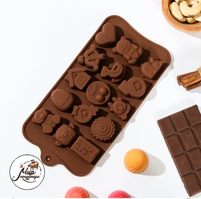 Фото Форма для льда и шоколада «Счастье есть», 21×11×1,5 см, 15 ячеек