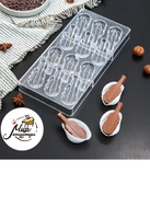 Фото Форма для шоколада и конфет поликарбонат KONFINETTA «Скрипка», 33×16,2 см, 12 ячеек, ячейка 7,4×3 см